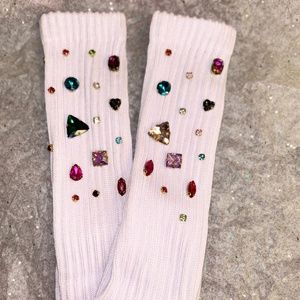 Women’s / Girl Gemstone Bling Socks